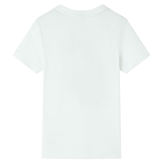 VidaXL Kindershirt met korte mouwen 92 ecru