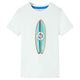 Vidaxl kindershirt met korte mouwen 116 ecru