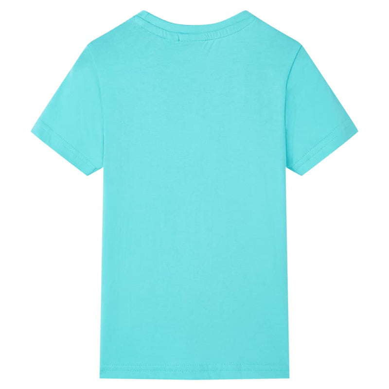 Afbeelding laden in galerijviewer, VidaXL Kindershirt met korte mouwen 92 zeeblauw
