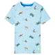VidaXL Kindershirt 92 gemêleerd lichtblauw