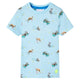 VidaXL Kindershirt 140 gemêleerd lichtblauw