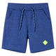 VidaXL Kindershorts met trekkoord 104 gemêleerd blauw