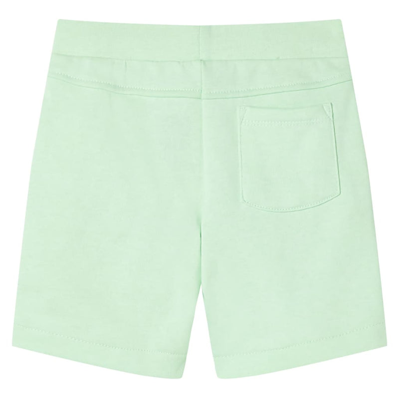 Afbeelding laden in galerijviewer, VidaXL Kindershorts met trekkoord 116 felgroen
