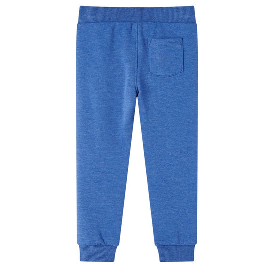 Vidaxl kinderjoggingbroek 140 gemêleerd blauw