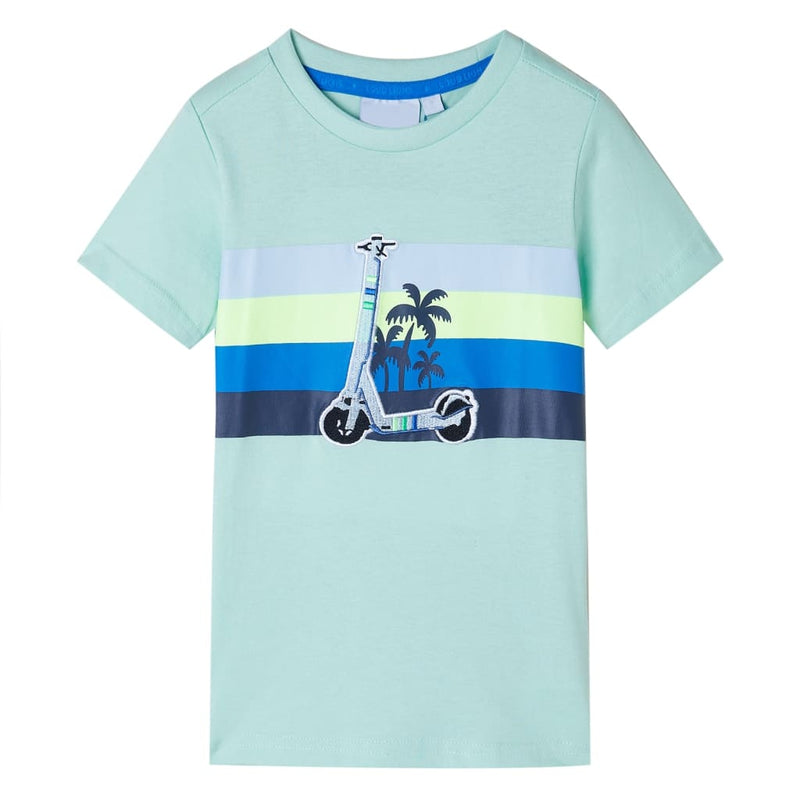 Afbeelding laden in galerijviewer, Vidaxl kindershirt 140 lichtmint
