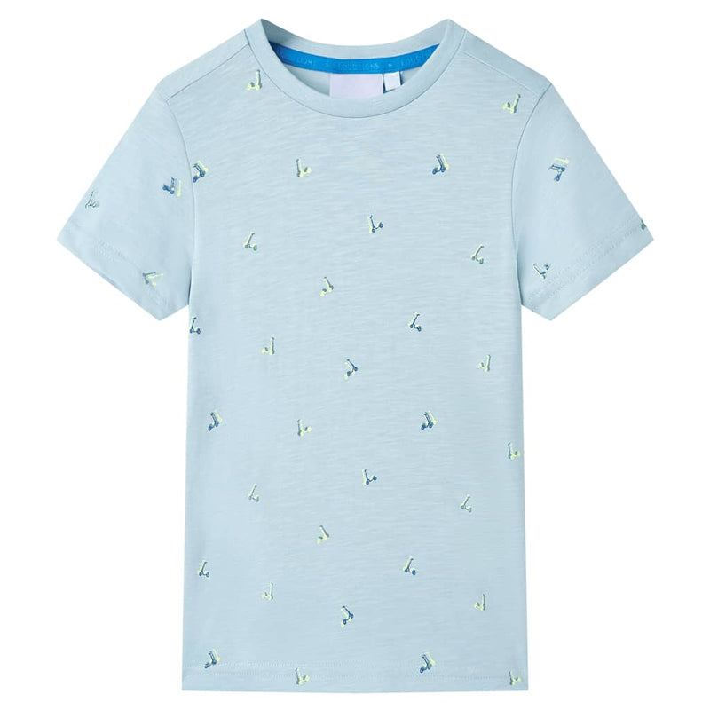 Afbeelding laden in galerijviewer, Vidaxl kindershirt 116 lichtblauw
