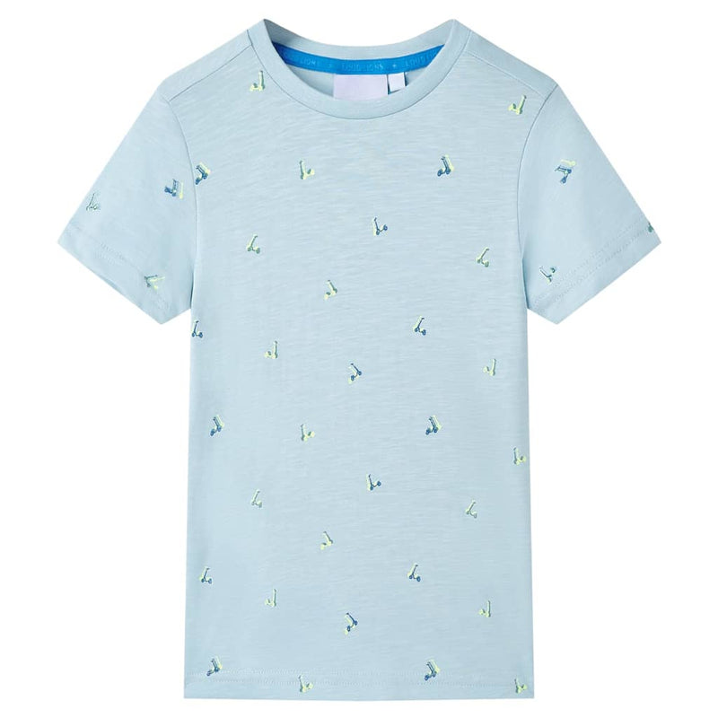 Afbeelding laden in galerijviewer, Vidaxl kindershirt 140 lichtblauw
