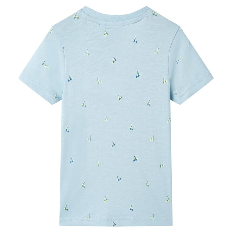 Afbeelding laden in galerijviewer, Vidaxl kindershirt 140 lichtblauw
