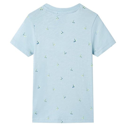 Vidaxl kindershirt 140 lichtblauw