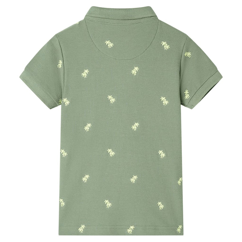 Afbeelding laden in galerijviewer, Vidaxl kinderpoloshirt 104 kakikleurig
