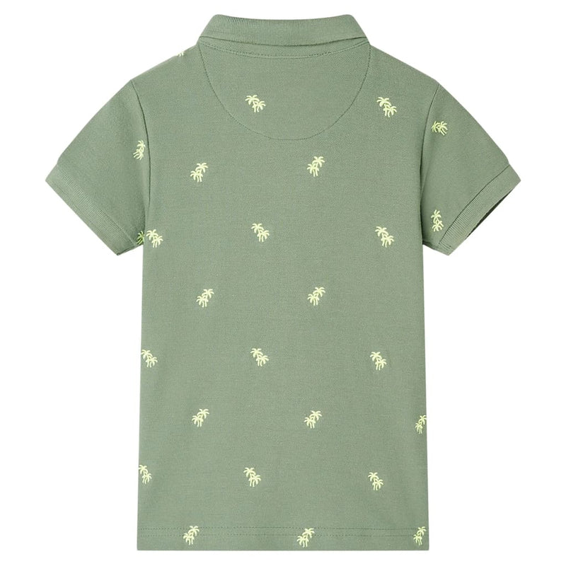 Afbeelding laden in galerijviewer, Vidaxl kinderpoloshirt 128 kakikleurig
