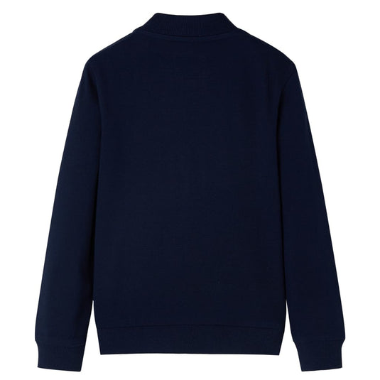 Vidaxl kindervest met rits 92 marineblauw