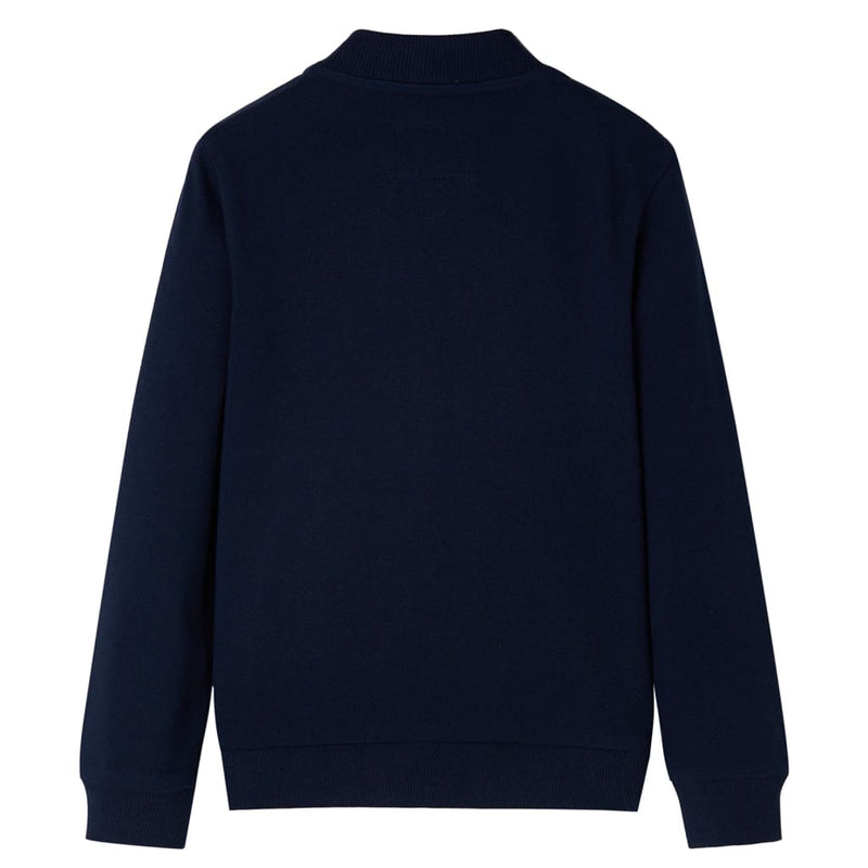 Afbeelding laden in galerijviewer, Vidaxl kindervest met rits 116 marineblauw
