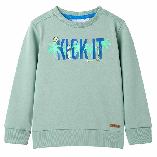 Vidaxl kindertrui 104 lichtkaki