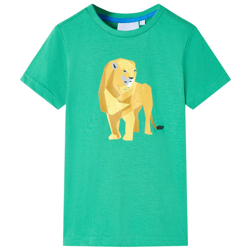 Afbeelding laden in galerijviewer, Vidaxl kindershirt 104 groen
