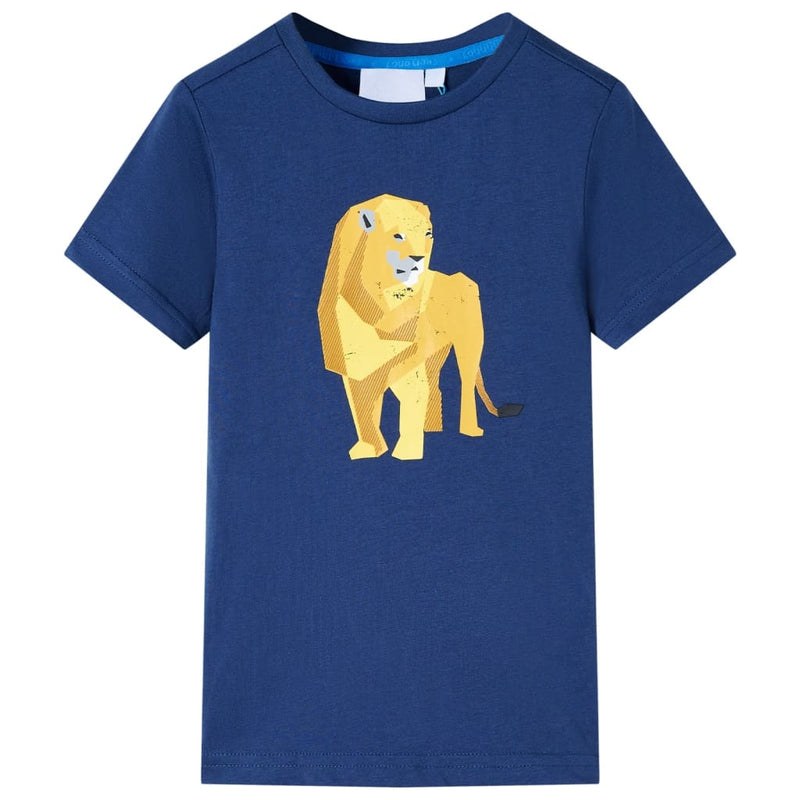 Afbeelding laden in galerijviewer, Vidaxl kindershirt 116 donkerblauw
