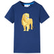 Vidaxl kindershirt 128 donkerblauw