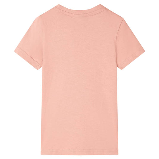 VidaXL Kindershirt 128 lichtoranje