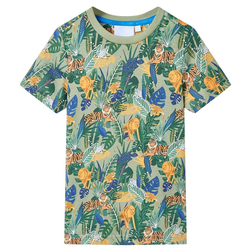 Afbeelding laden in galerijviewer, VidaXL Kindershirt met korte mouwen 92 meerkleurig

