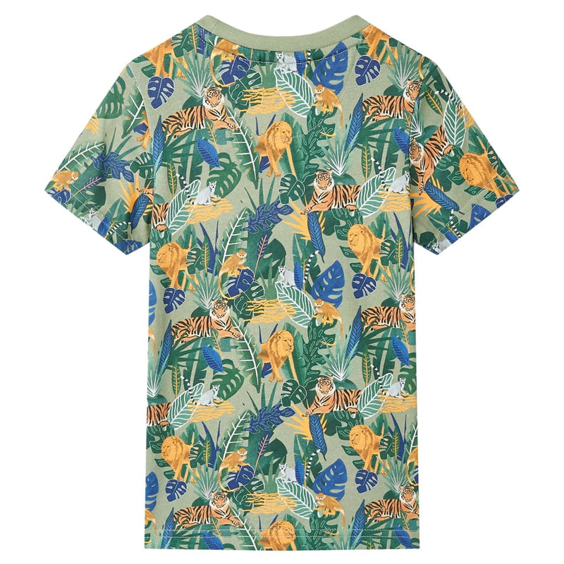 Afbeelding laden in galerijviewer, VidaXL Kindershirt met korte mouwen 92 meerkleurig
