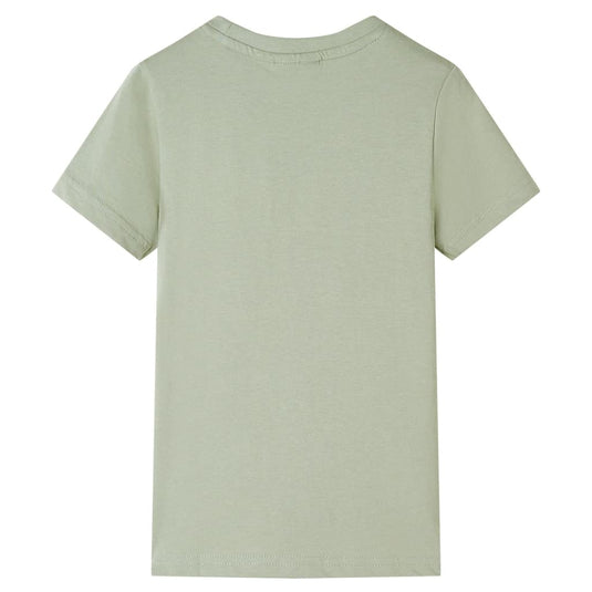 Vidaxl kindershirt met korte mouwen 92 lichtkakikleurig