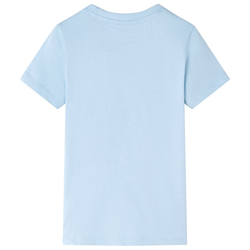 Afbeelding laden in galerijviewer, VidaXL Kindershirt 92 lichtblauw
