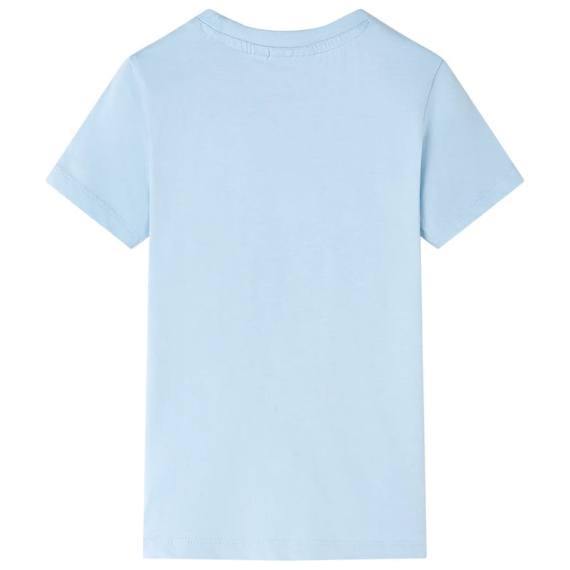 Afbeelding laden in galerijviewer, Vidaxl kindershirt 128 lichtblauw
