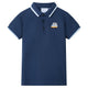 Vidaxl kinderpoloshirt 104 donkerblauw