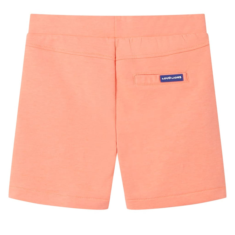 Afbeelding laden in galerijviewer, VidaXL Kindershorts met trekkoord 104 neonoranje
