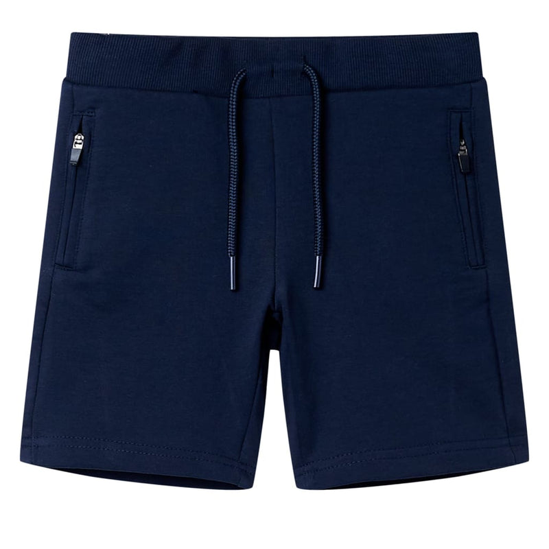 Afbeelding laden in galerijviewer, VidaXL Kindershort 92 marineblauw
