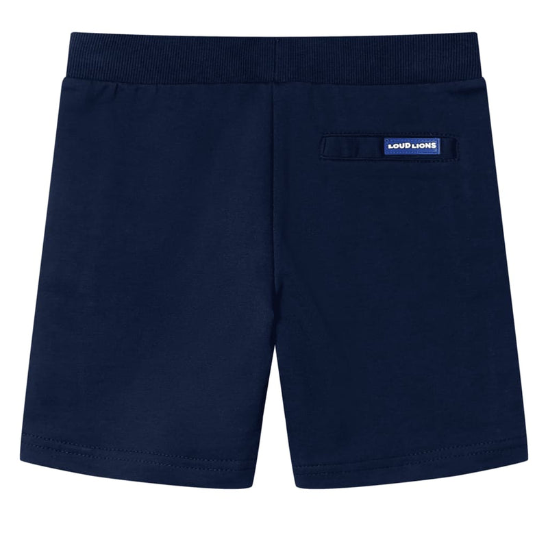 Afbeelding laden in galerijviewer, VidaXL Kindershort 92 marineblauw
