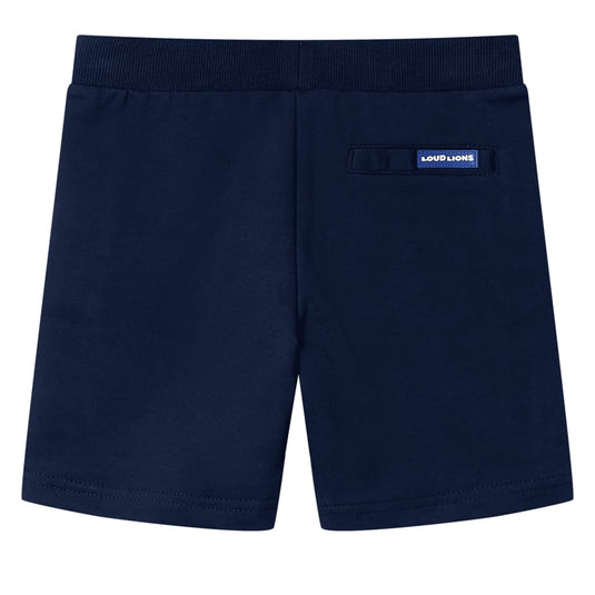 VidaXL Kindershort 104 marineblauw