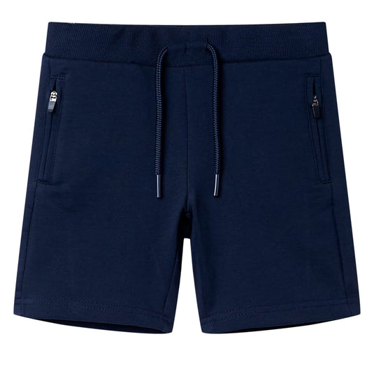 Vidaxl kindershort 116 marineblauw