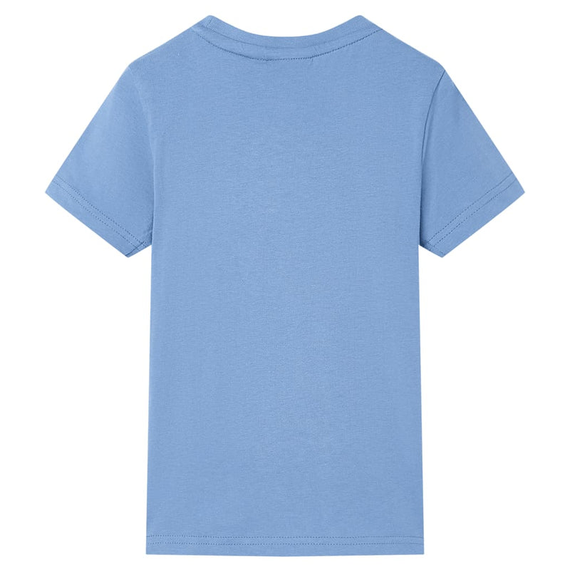 Afbeelding laden in galerijviewer, VidaXL Kindershirt 116 middenblauw

