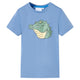 Vidaxl kindershirt 128 middenblauw
