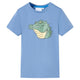 VidaXL Kindershirt 140 middenblauw