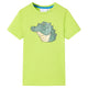 Vidaxl kindershirt 116 limoengroen