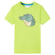 Vidaxl kindershirt 128 limoengroen
