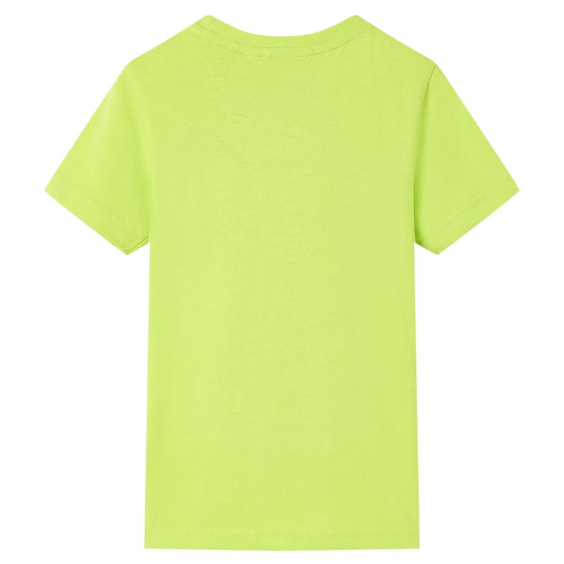 Afbeelding laden in galerijviewer, Vidaxl kindershirt 128 limoengroen
