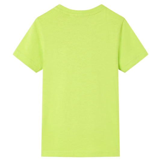 Vidaxl kindershirt 128 limoengroen