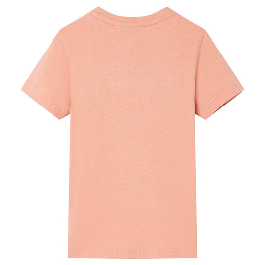 VidaXL Kindershirt 92 lichtoranje