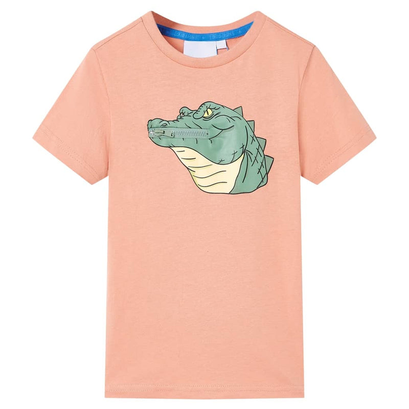 Afbeelding laden in galerijviewer, VidaXL Kindershirt 116 lichtoranje

