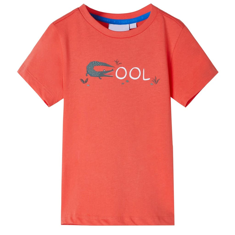 Afbeelding laden in galerijviewer, Vidaxl kindershirt met korte mouwen 128 lichtrood
