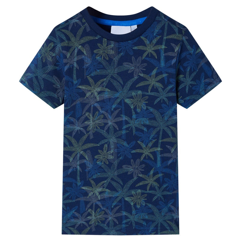 Afbeelding laden in galerijviewer, VidaXL Kindershirt 92 marineblauw
