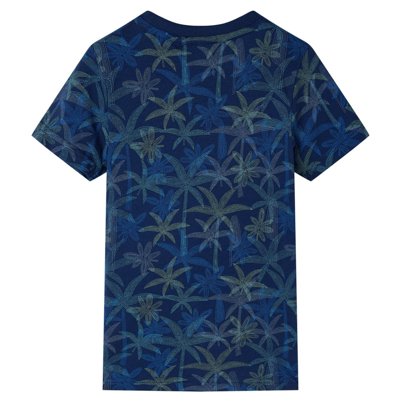 Afbeelding laden in galerijviewer, VidaXL Kindershirt 116 marineblauw
