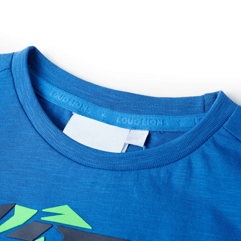 Afbeelding laden in galerijviewer, Vidaxl kindershirt 104 blauw
