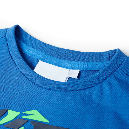 Vidaxl kindershirt 104 blauw