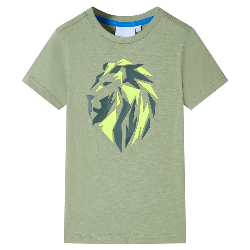 Afbeelding laden in galerijviewer, Vidaxl kindershirt 116 lichtkakikleurig
