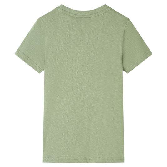 Vidaxl kindershirt 116 lichtkakikleurig