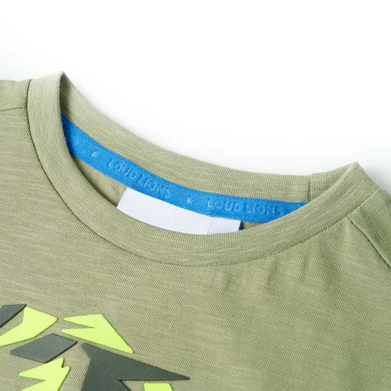 Afbeelding laden in galerijviewer, Vidaxl kindershirt 116 lichtkakikleurig
